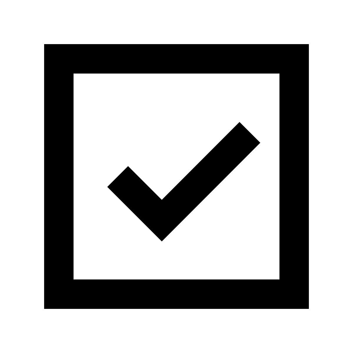 forma regular sharp style отмеченный чекбокс 2 icon