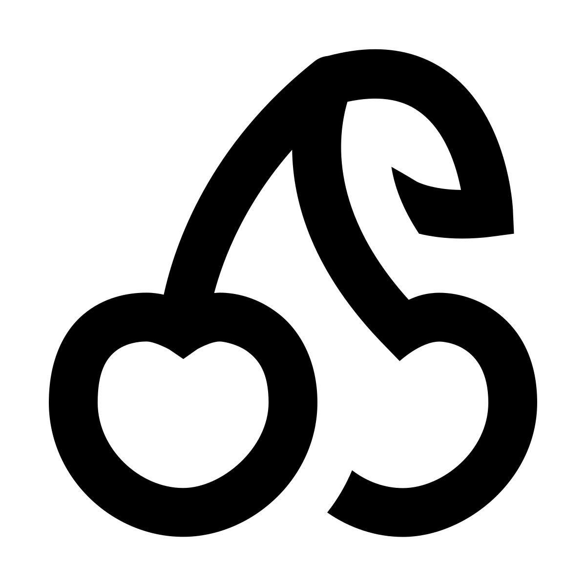 forma regular sharp style вишня icon