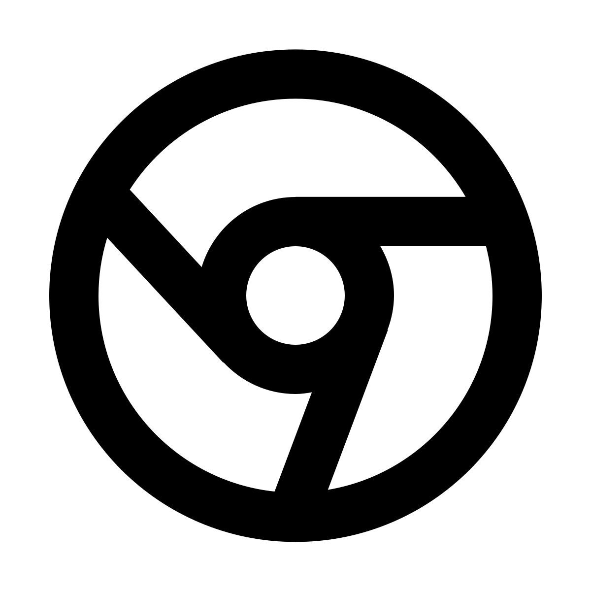 forma regular sharp style google chrome icon