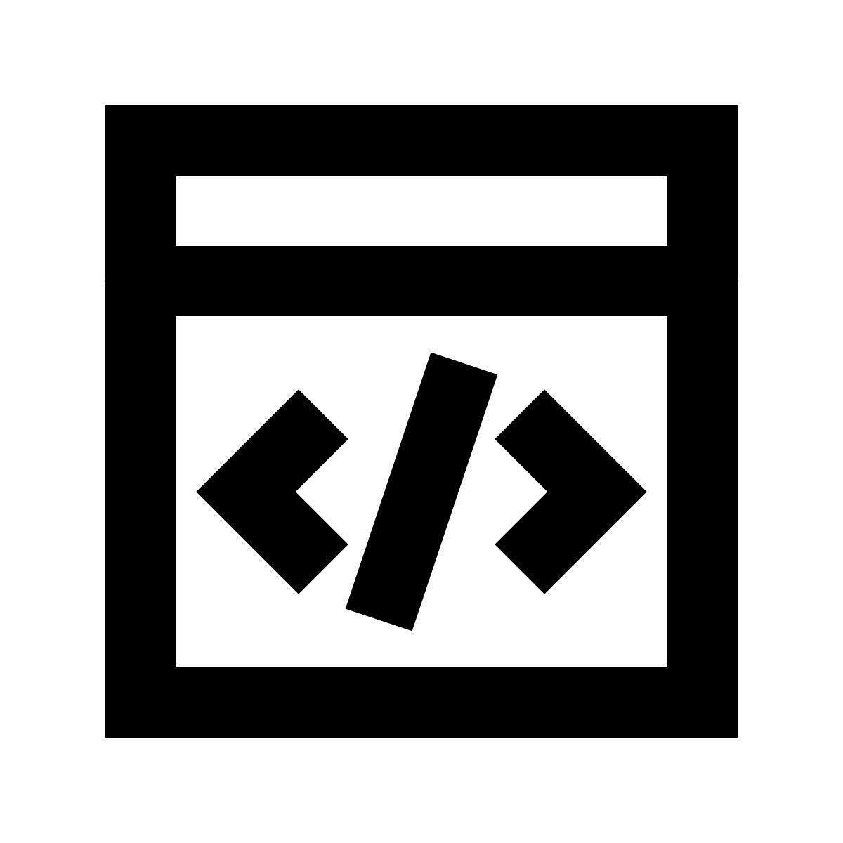 forma regular sharp style код icon