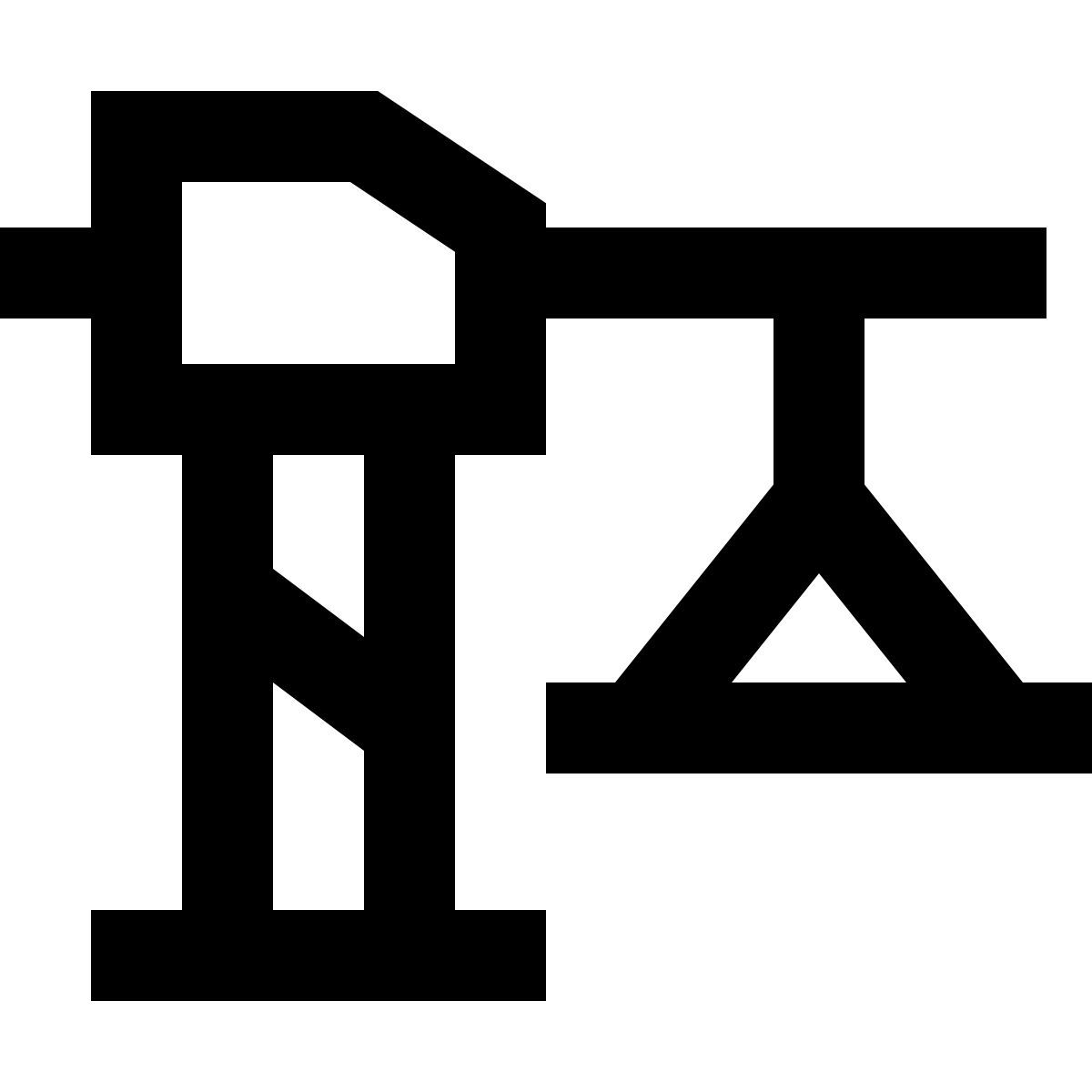 forma regular sharp style строительство icon