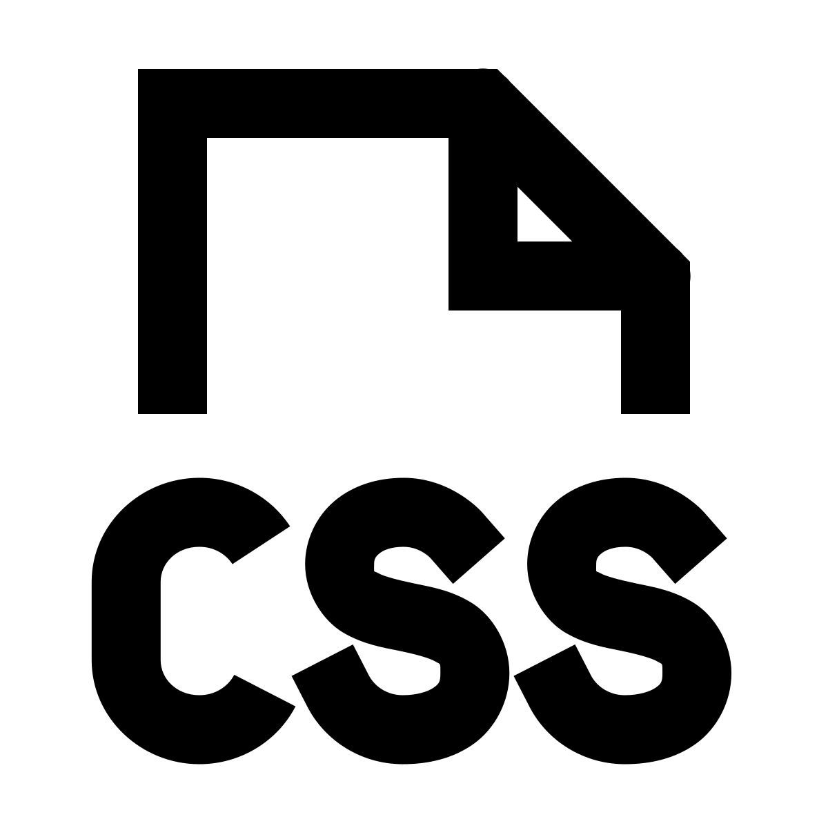 forma regular sharp style css файл icon