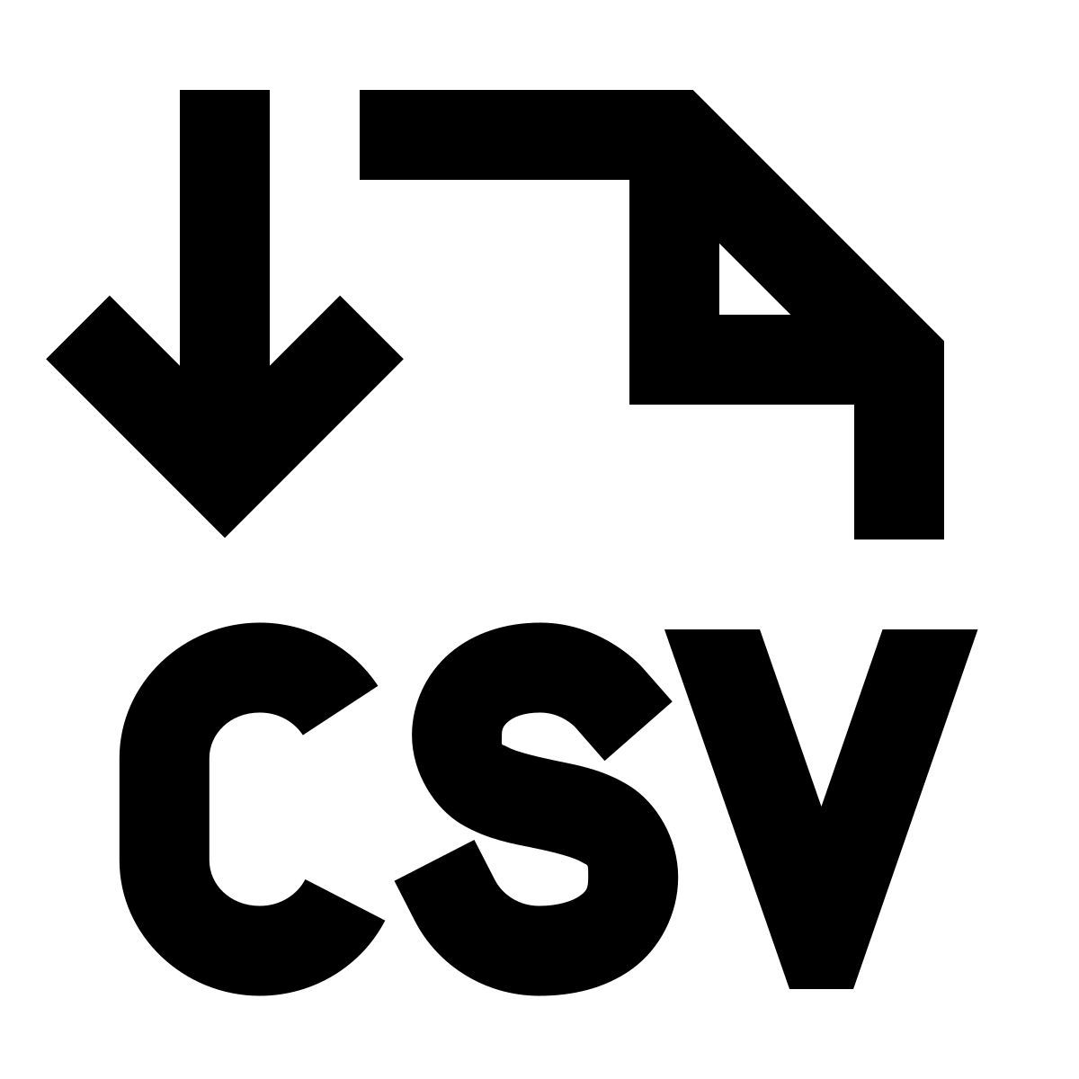 forma regular sharp style экспорт в csv icon
