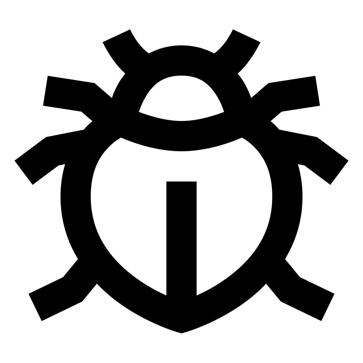 forma regular sharp style насекомое icon