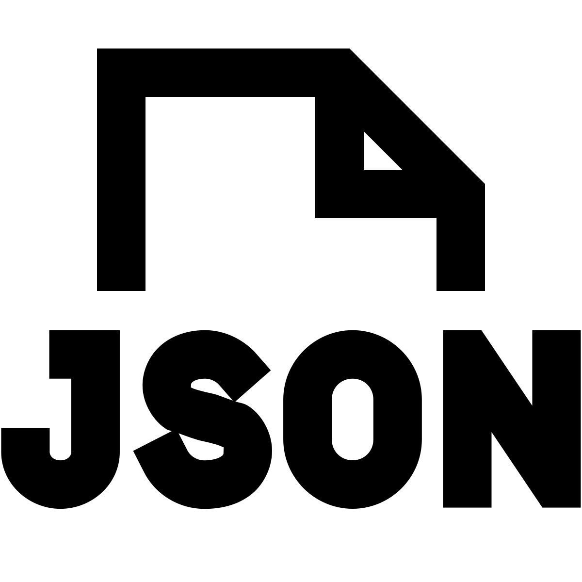 forma regular sharp style json icon