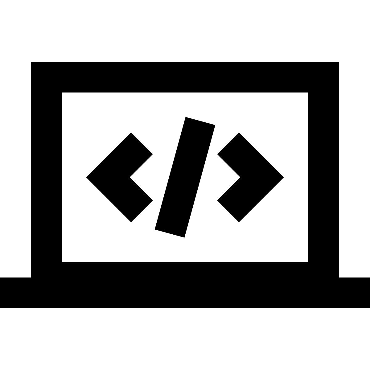 forma regular sharp style программирование на ноутбуке icon