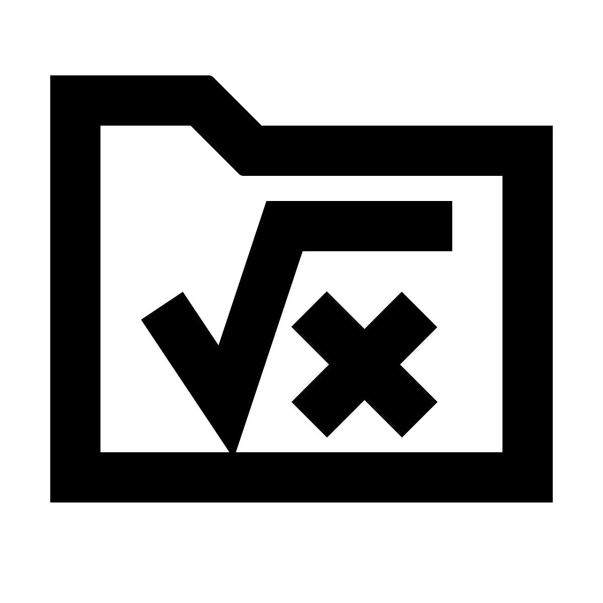 Папка Математика icon