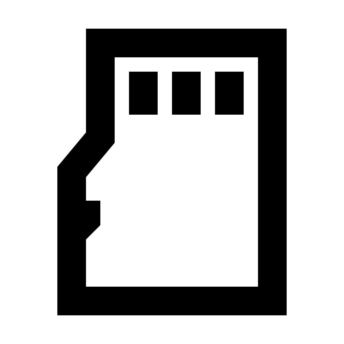 forma regular sharp style микро icon