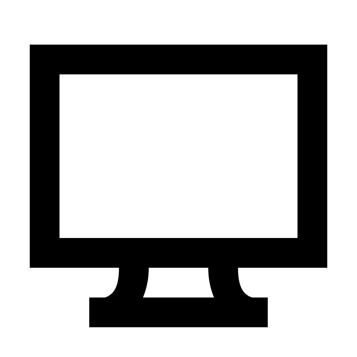 forma regular sharp style монитор icon