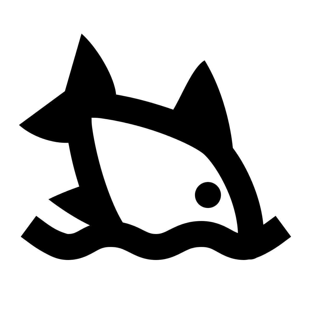 forma regular sharp style выпущенная на свободу рыба icon