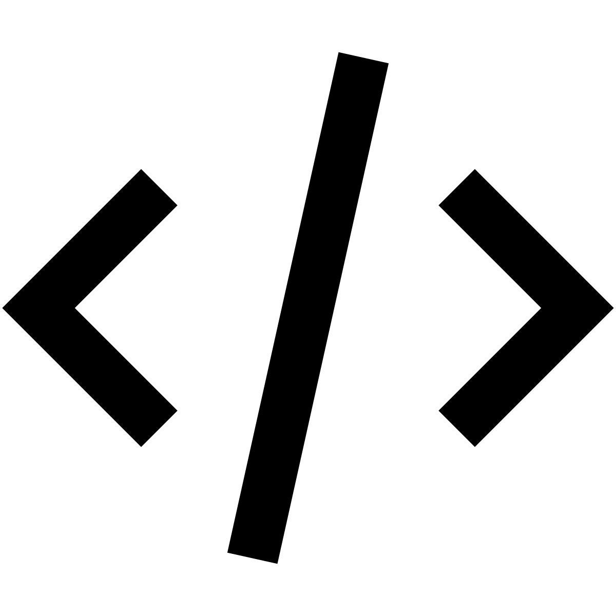 forma regular sharp style html icon