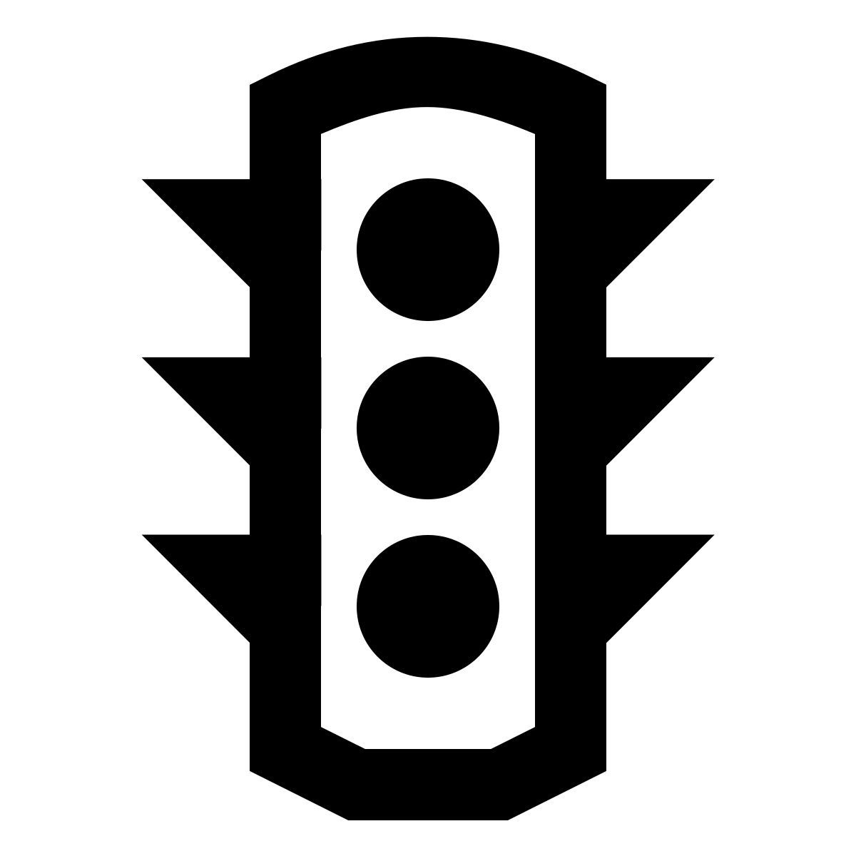 forma regular sharp style светофор icon