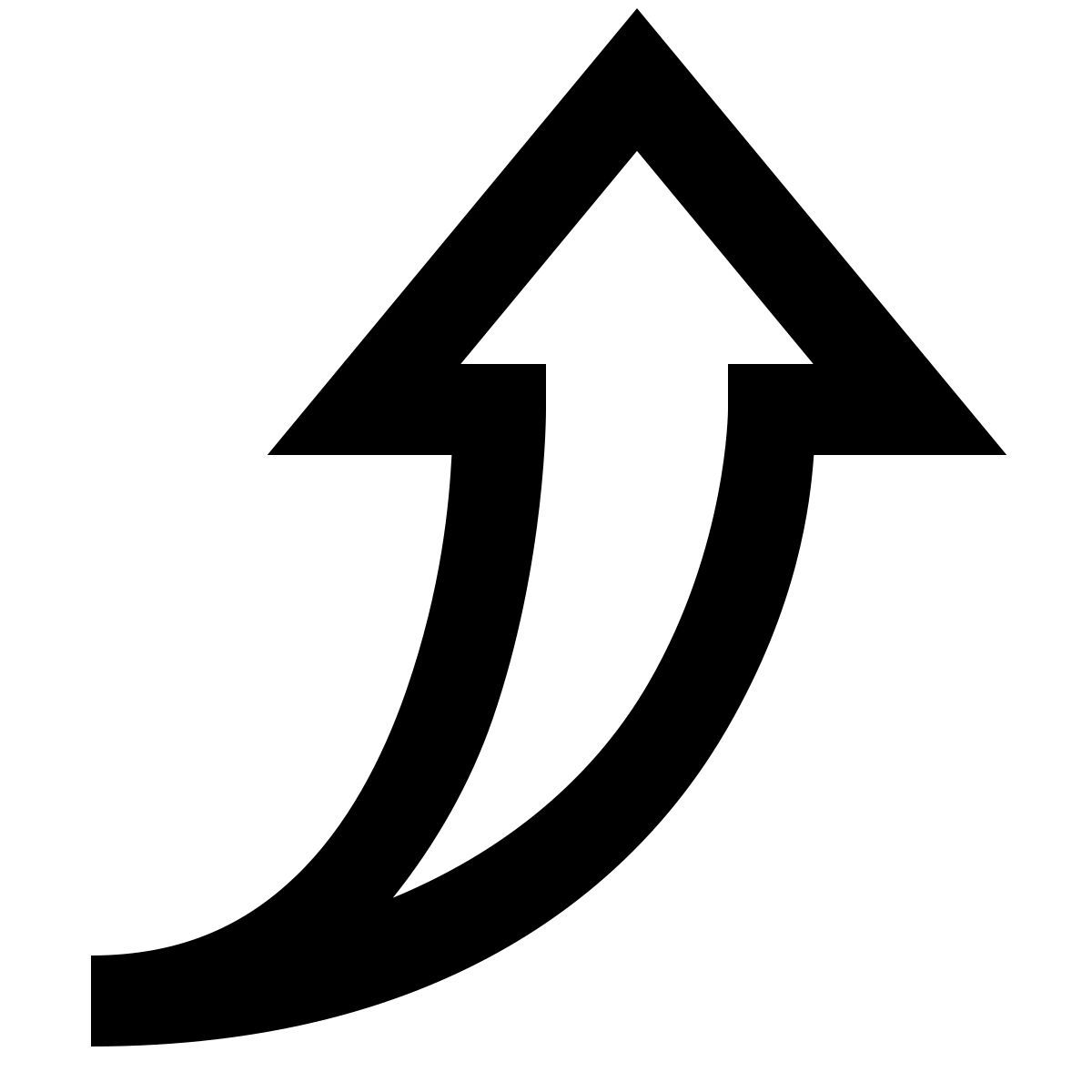 forma regular sharp style вверх 2 icon