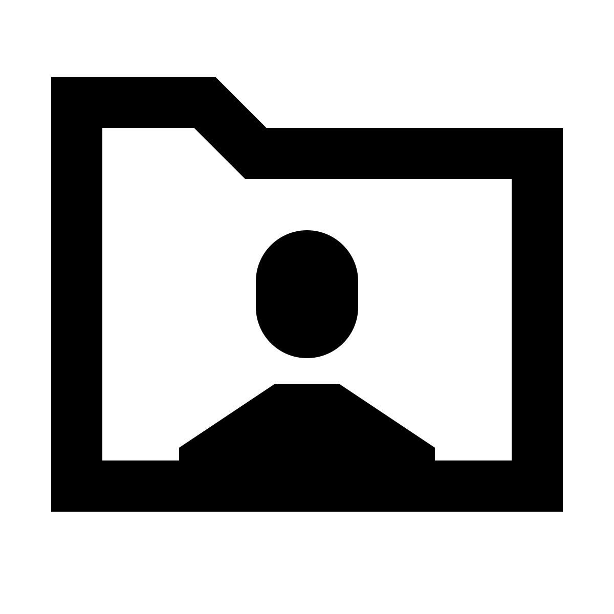 forma regular sharp style папка пользователя icon