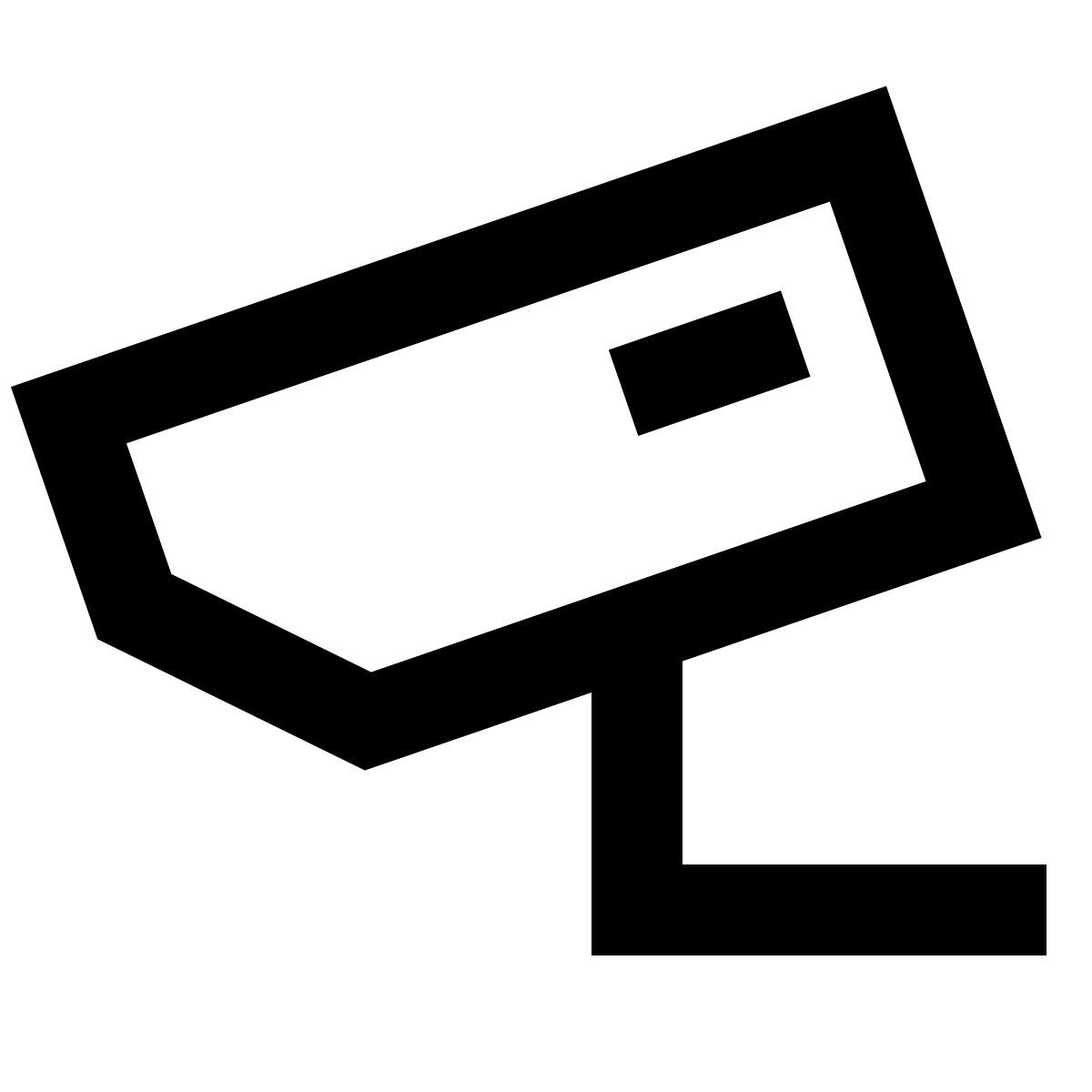 иконка wallmount camera forma regular sharp стиль