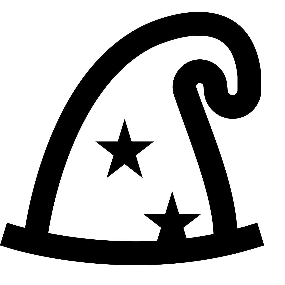 иконка волшебник forma regular sharp style