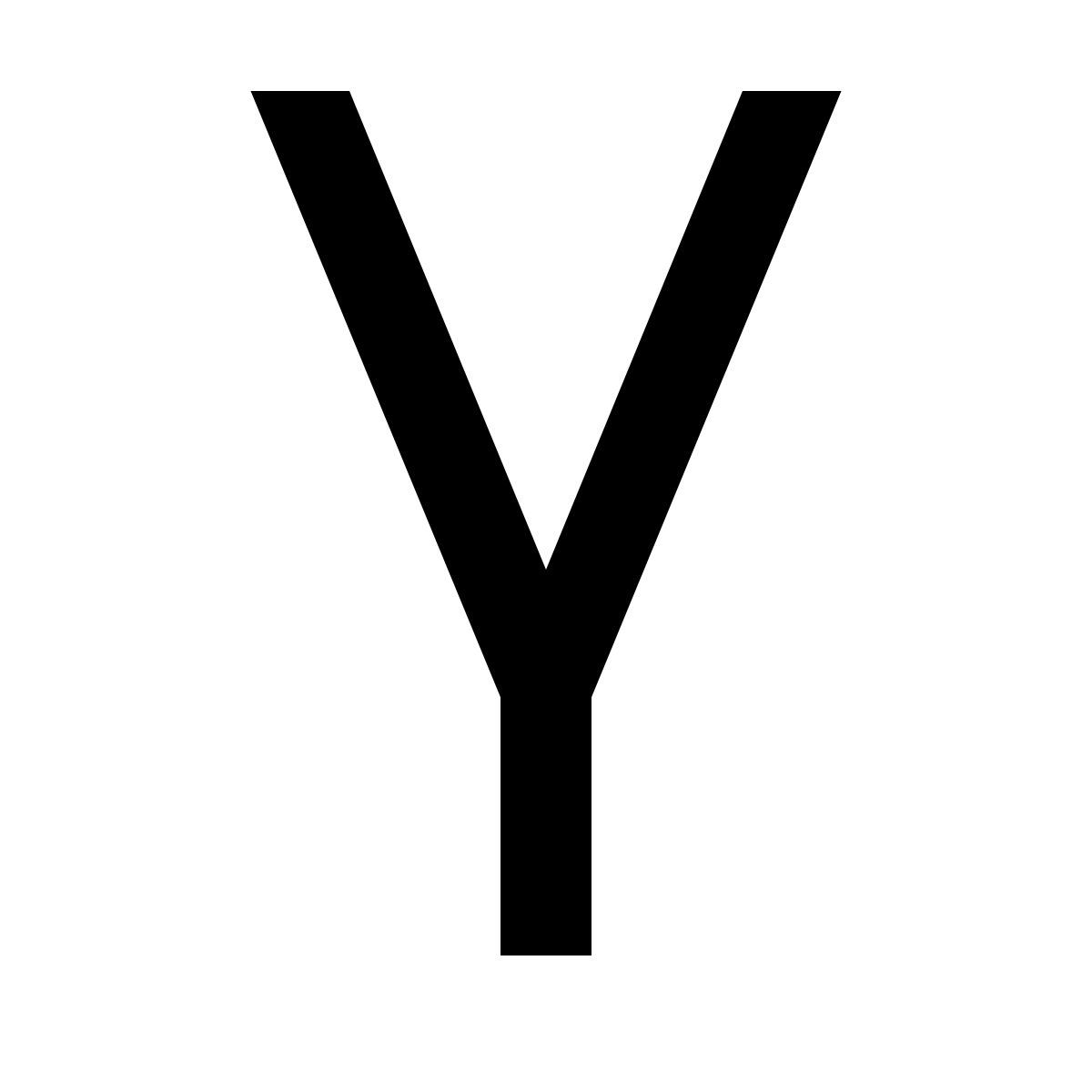 forma regular sharp style y icon
