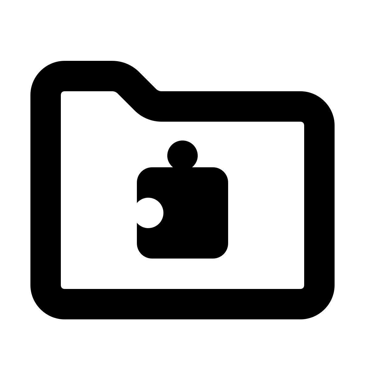 forma regular style папка расширений icon