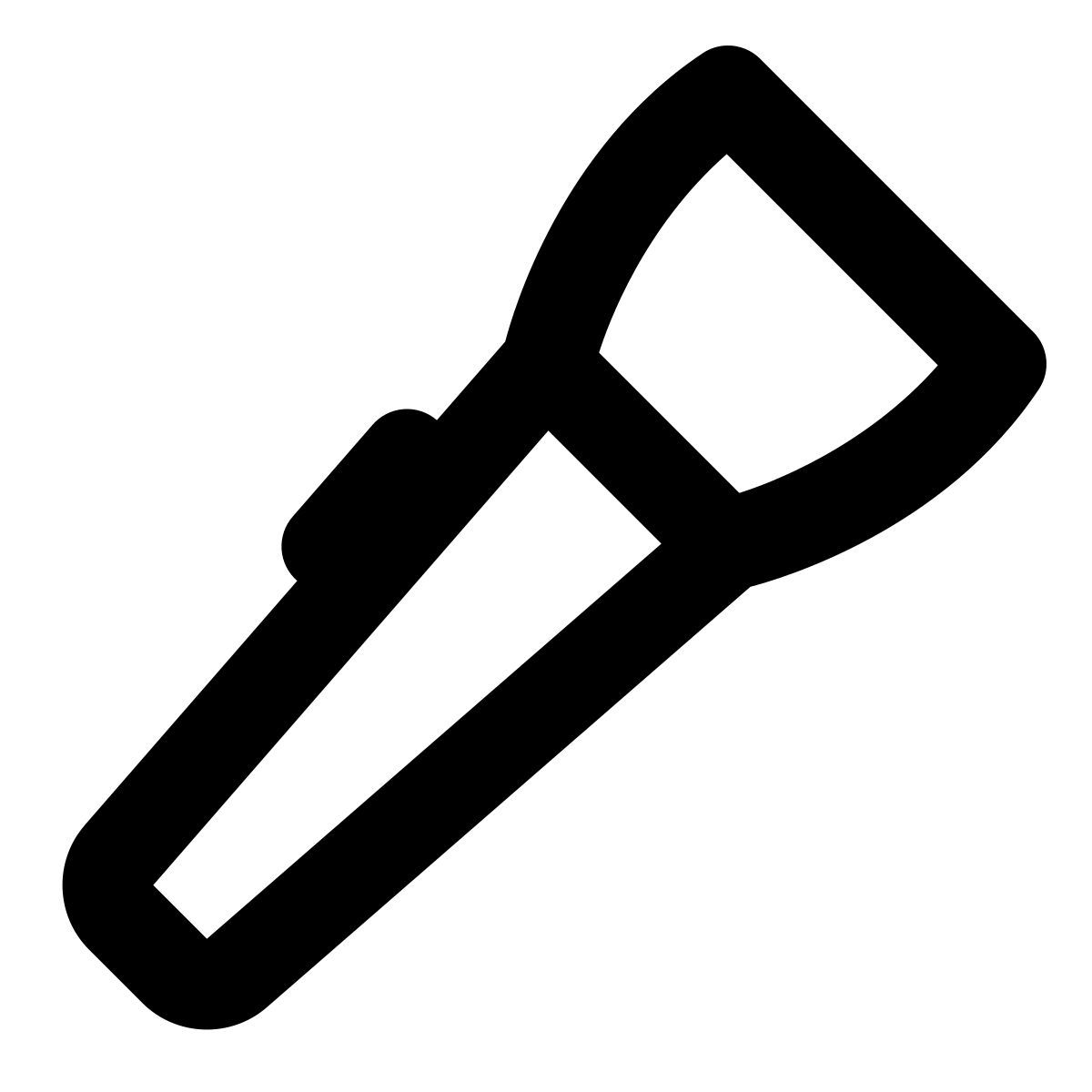 forma regular style фонарик icon