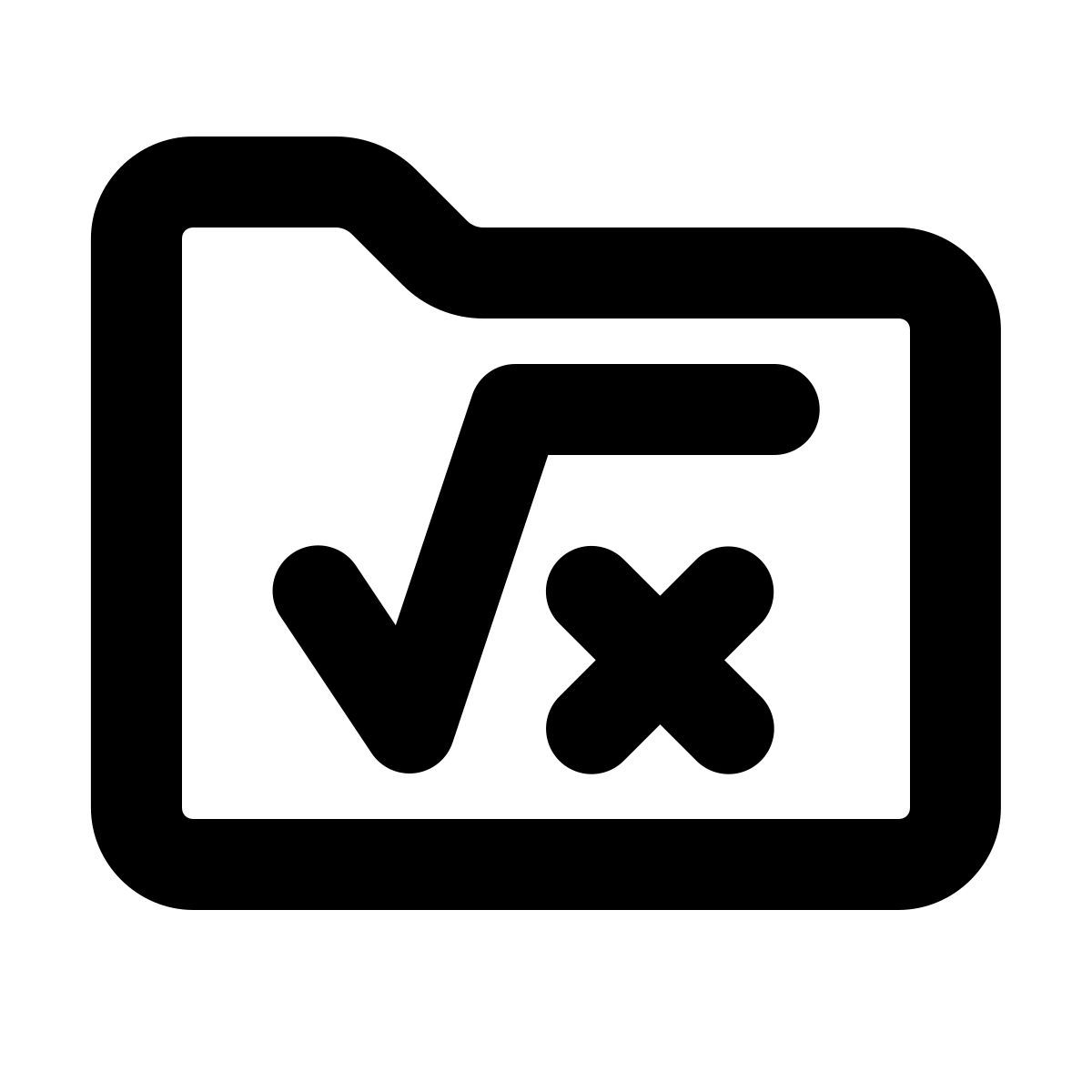 forma regular style папка математика icon