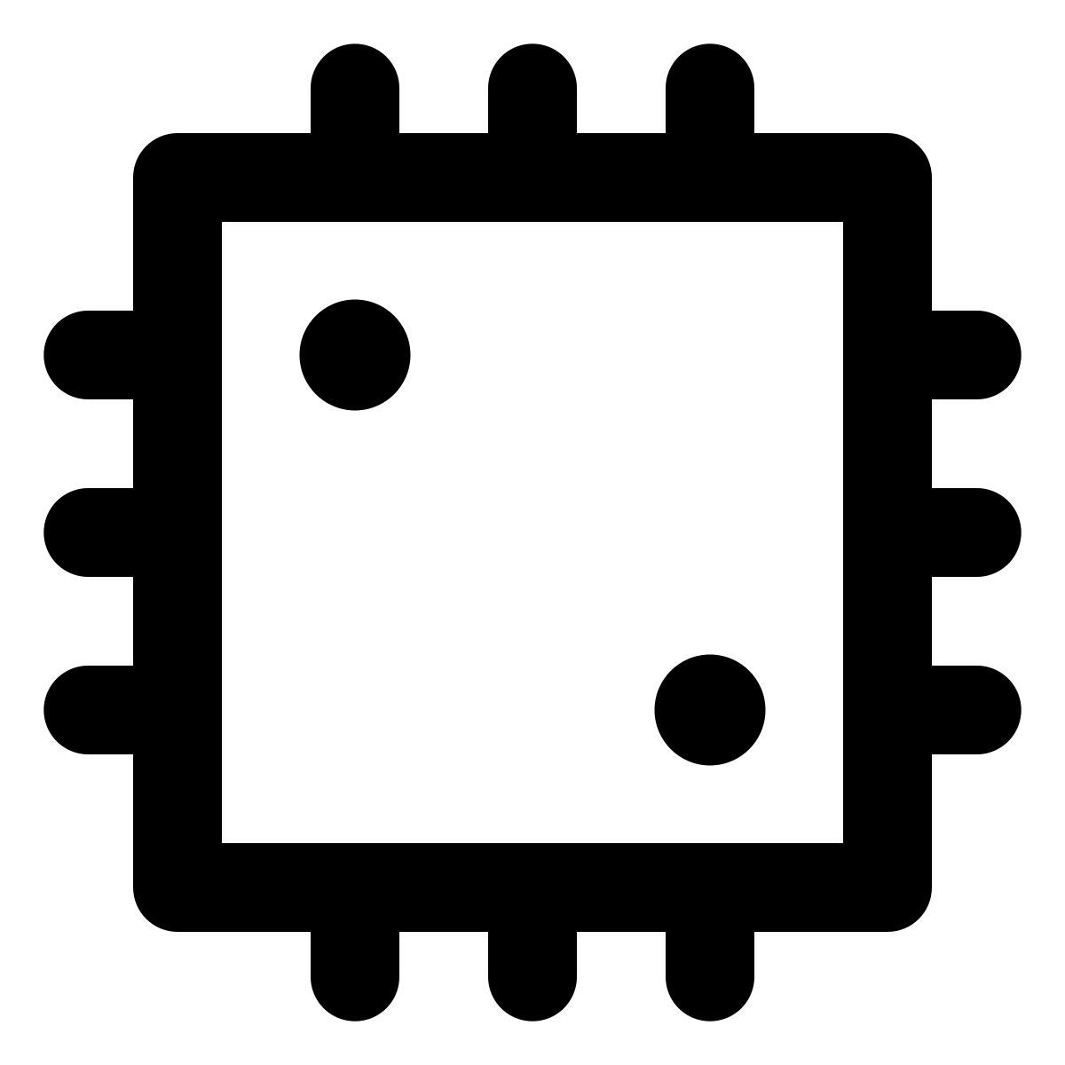 иконка процессор forma regular стиль
