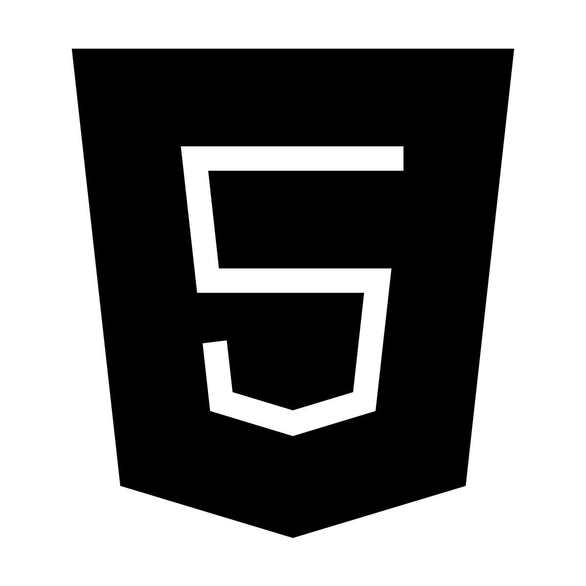 forma thin filled sharp style html 5 icon