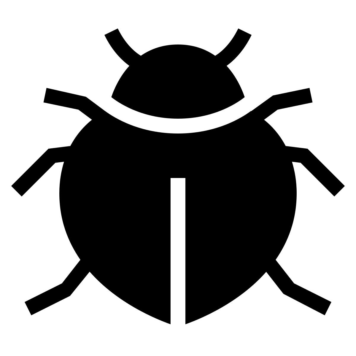 forma thin filled sharp style насекомое icon