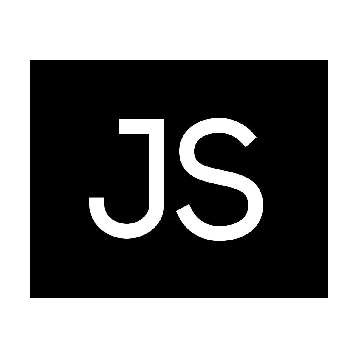 forma thin filled sharp style javascript icon