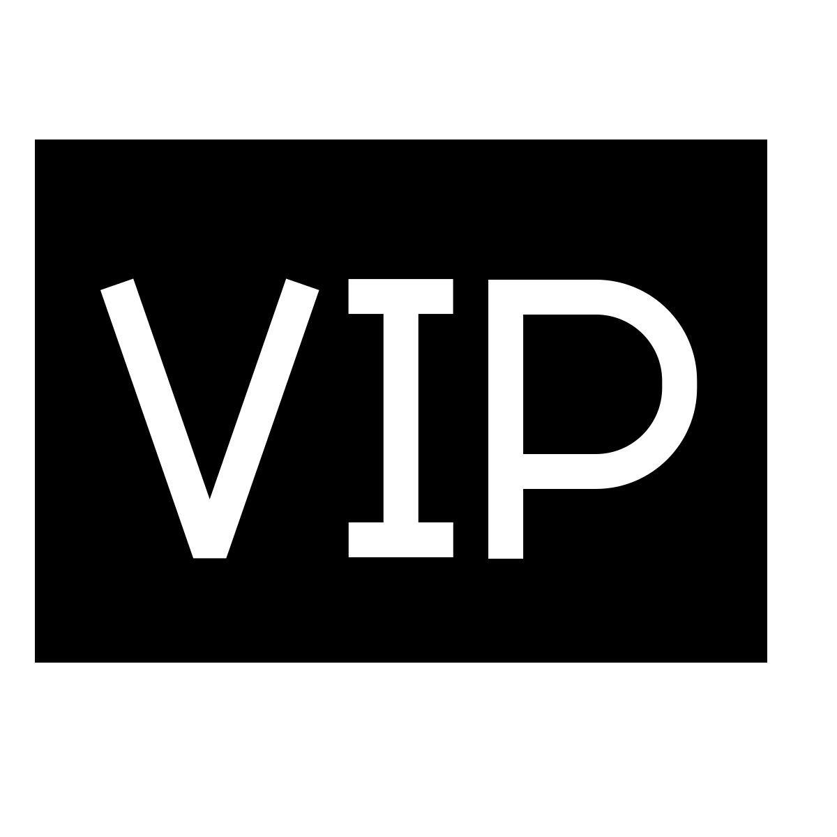 forma thin filled sharp style vip icon
