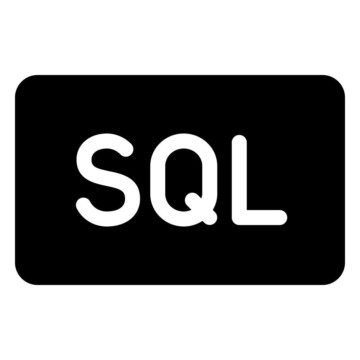 forma thin filled style sql icon