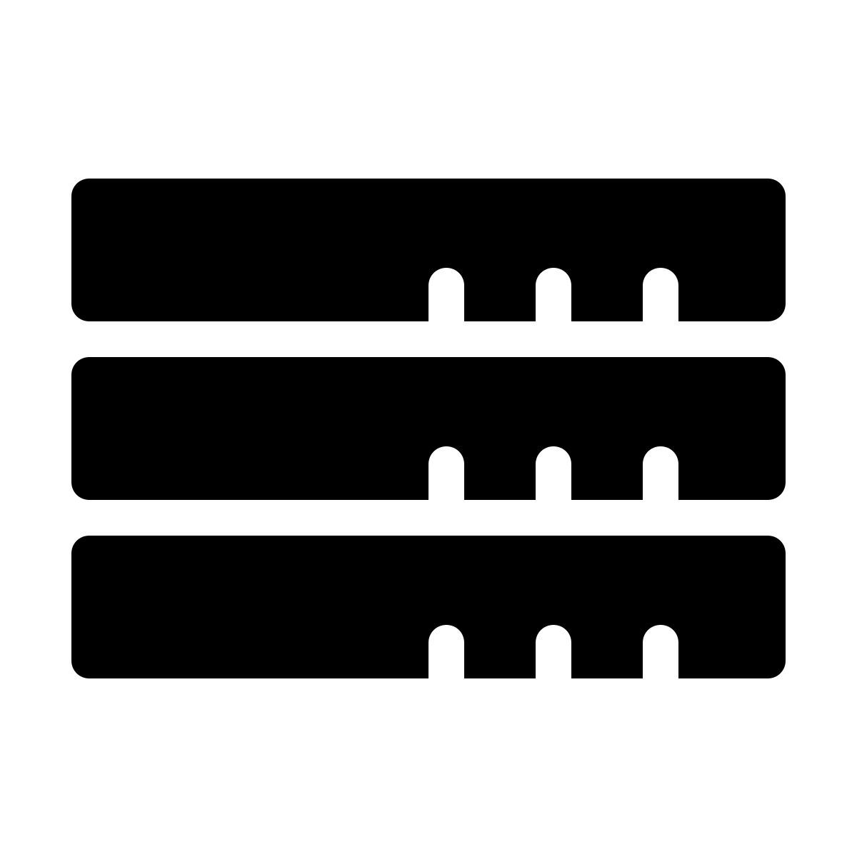 forma thin filled style стек icon