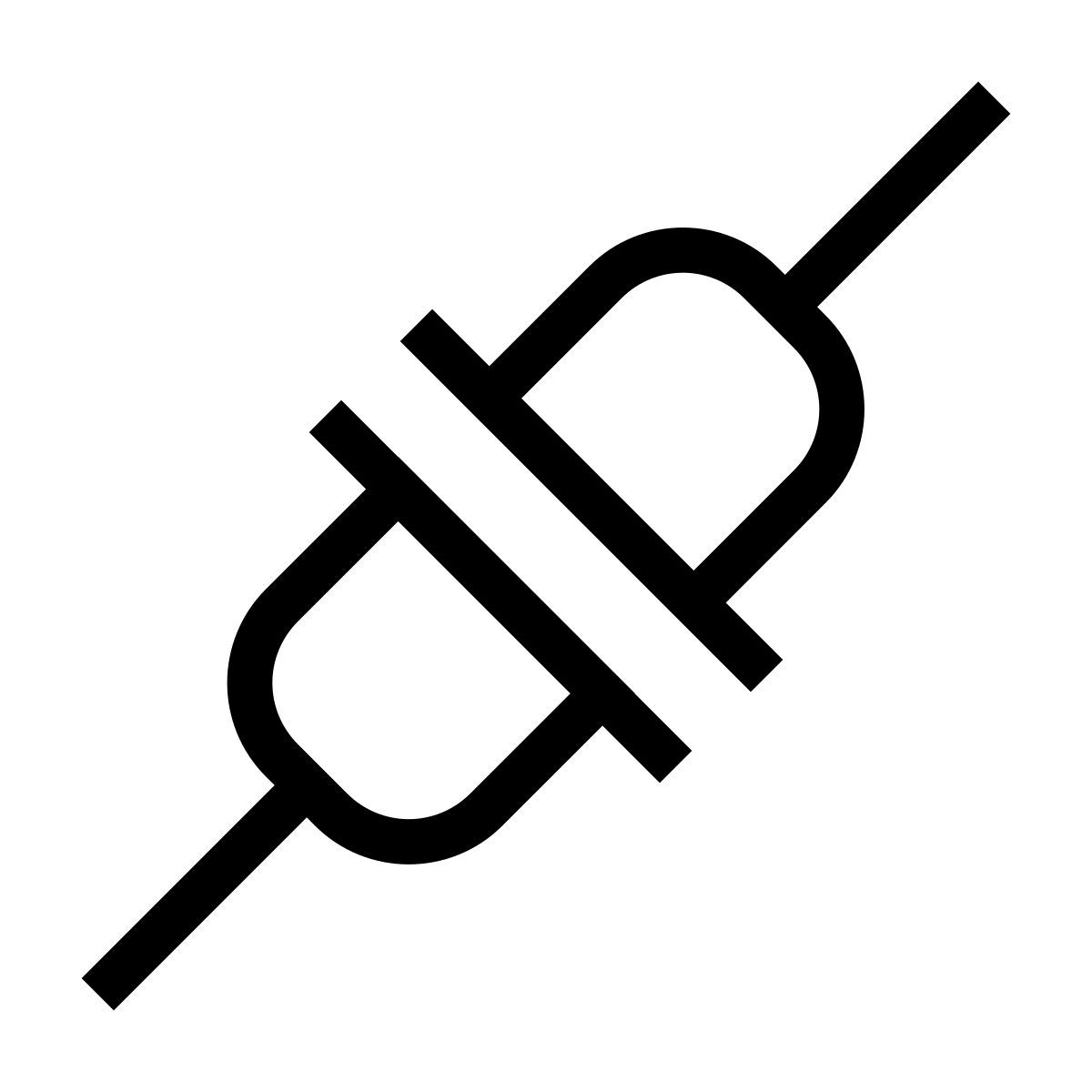 иконка подключено forma thin sharp стиль