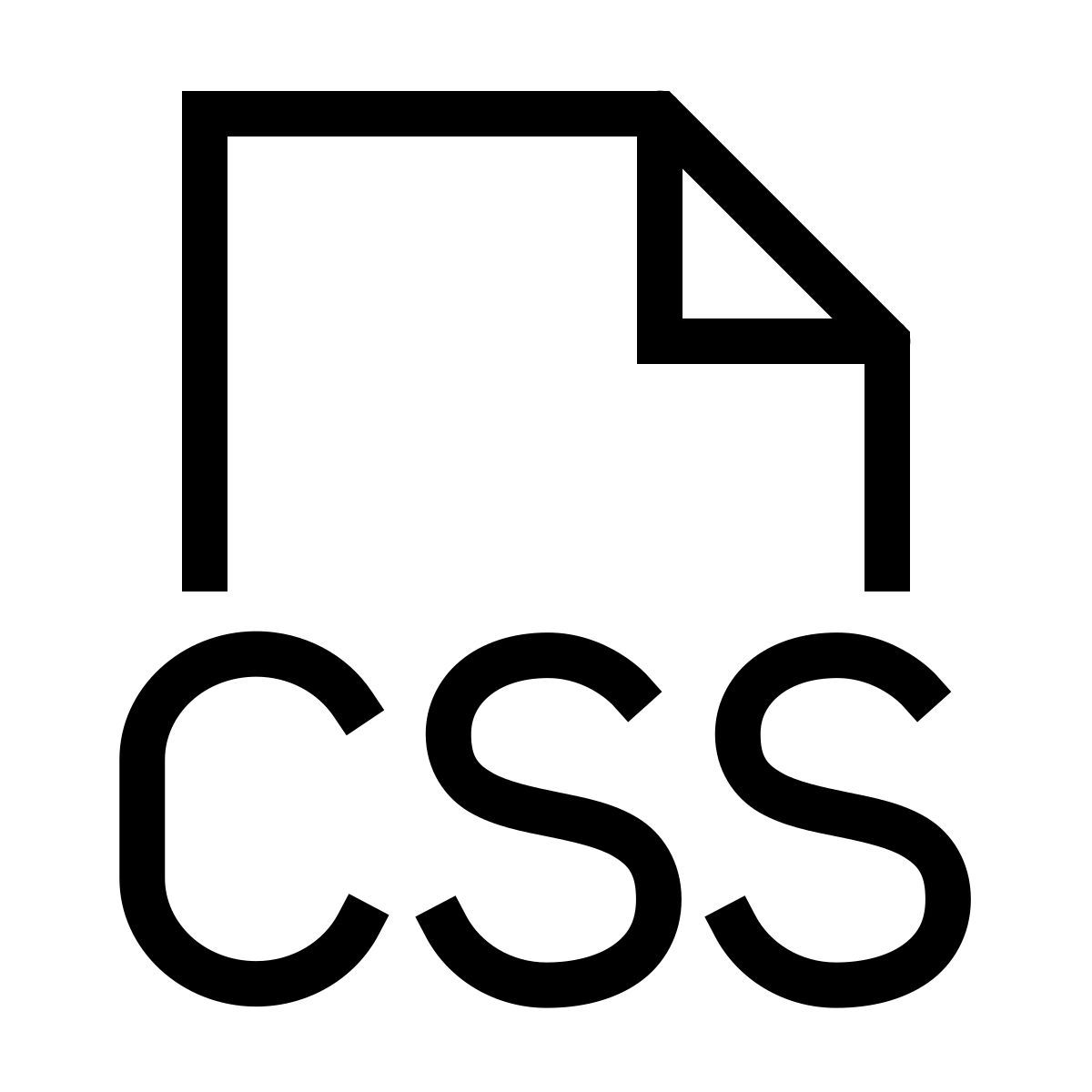 forma thin sharp style css файл icon