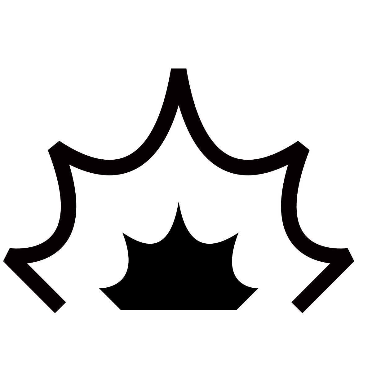 иконка взрыв forma thin sharp стиль