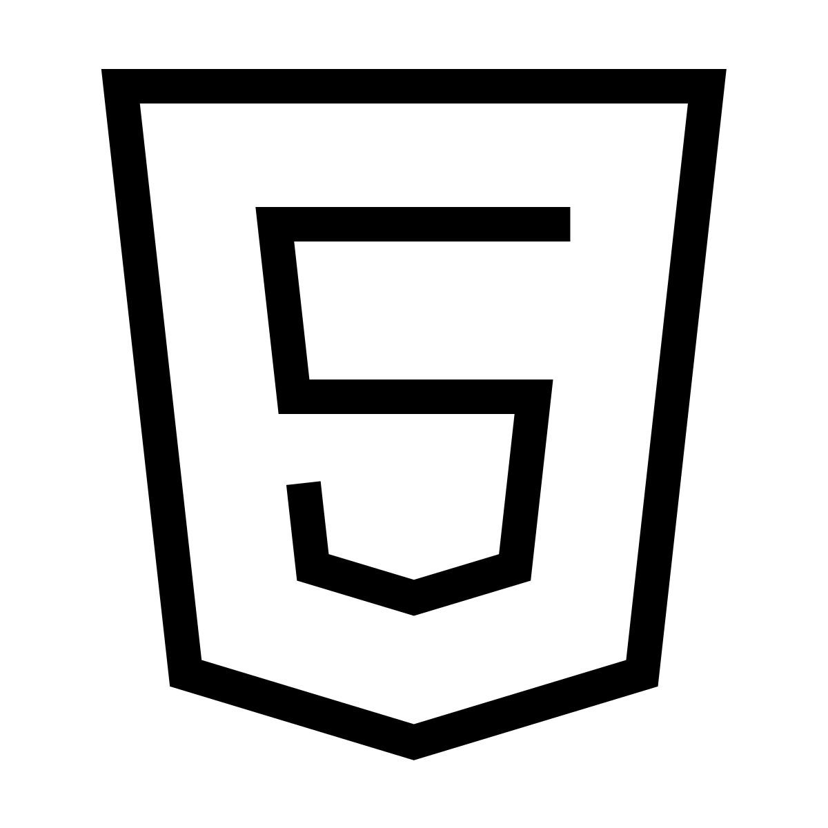 forma thin sharp style html 5 icon