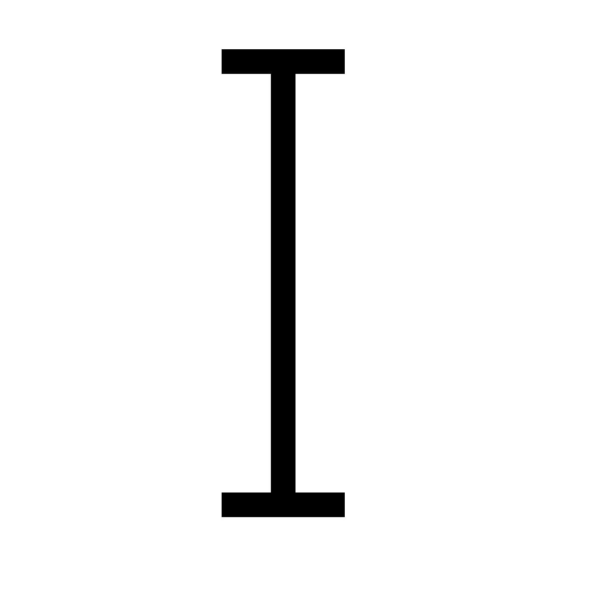 forma thin sharp style i icon
