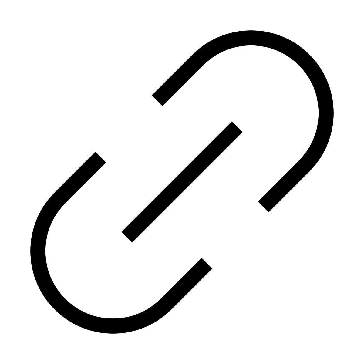 forma thin sharp style ссылка icon
