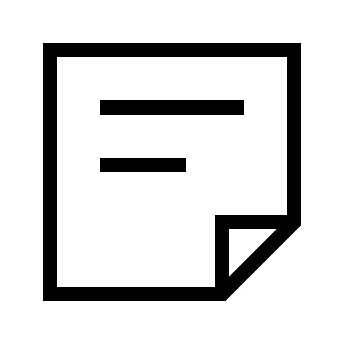 forma thin sharp style заметка icon