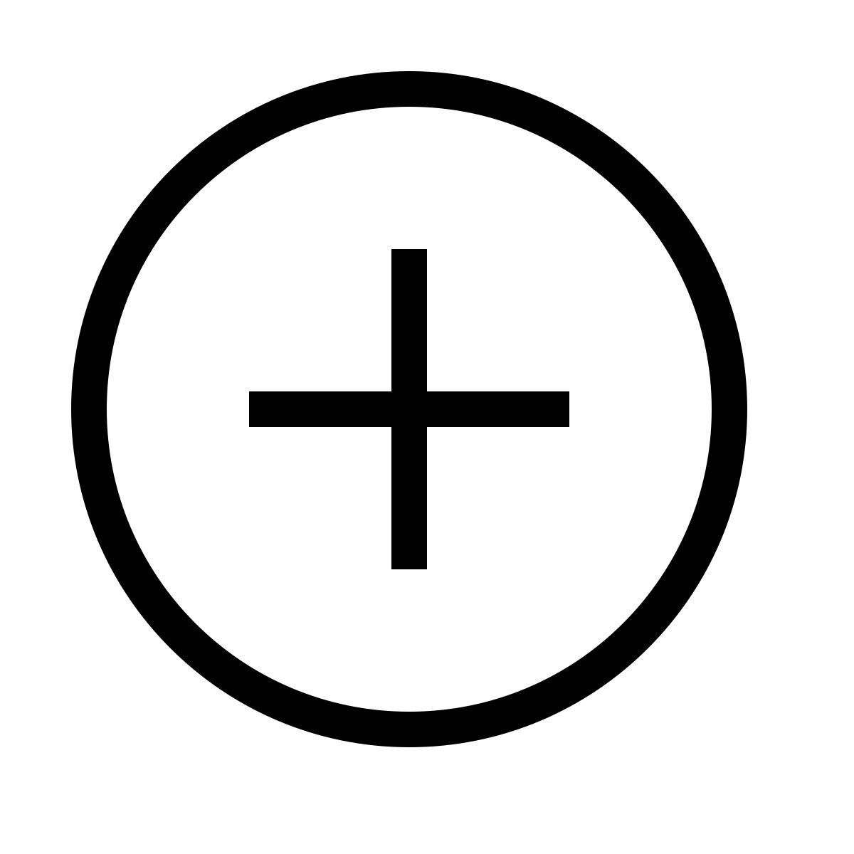 forma thin sharp style плюс icon