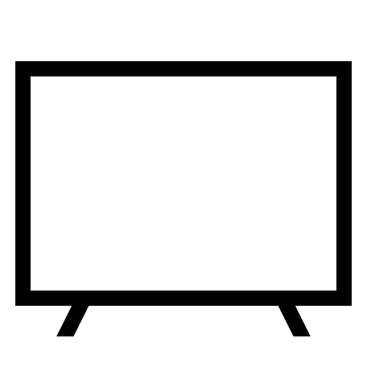 forma thin sharp style телевидение icon