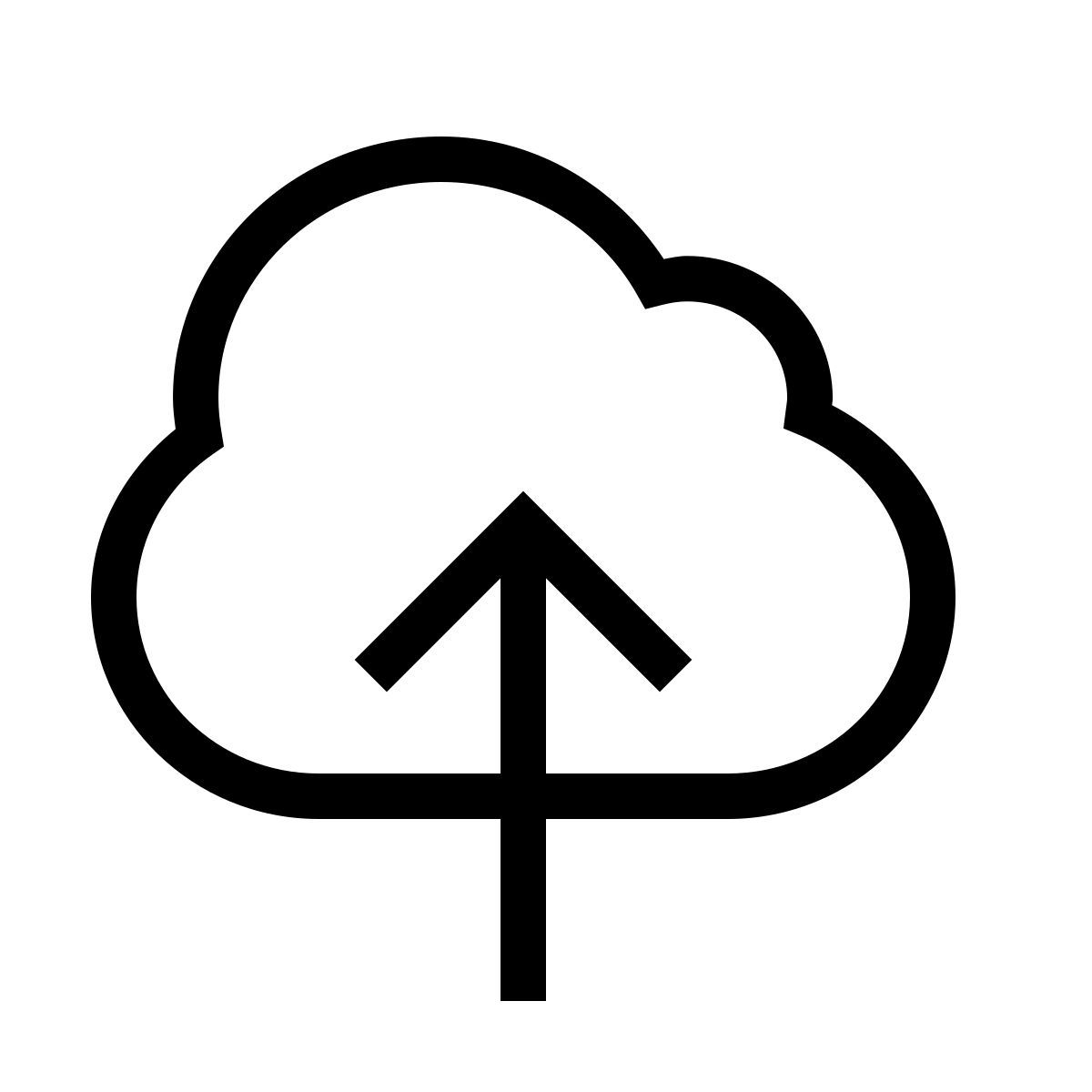 forma thin sharp style загрузить в облако icon