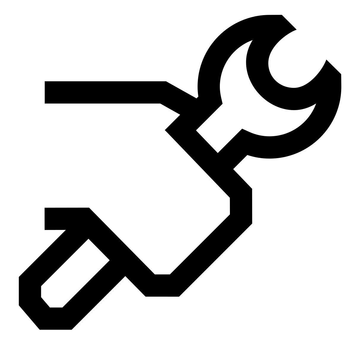 forma thin sharp style fix icon