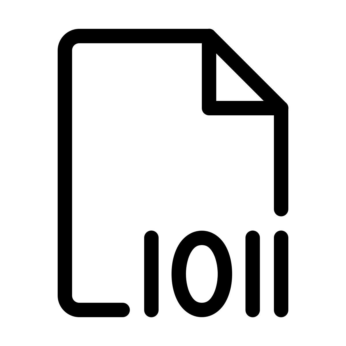 forma thin style двоичный файл icon