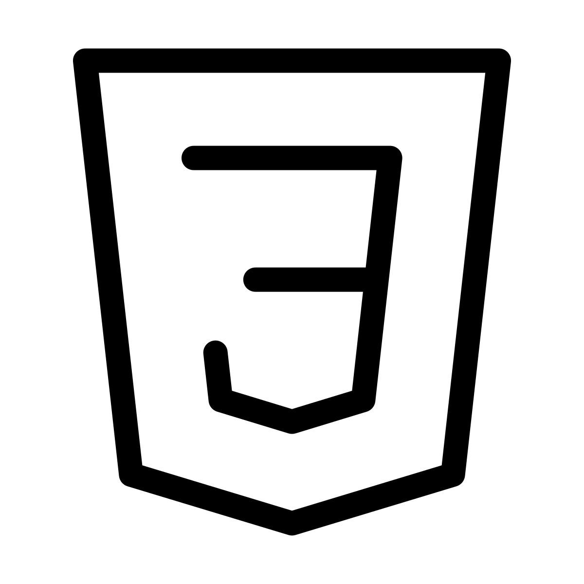 forma thin style css3 icon