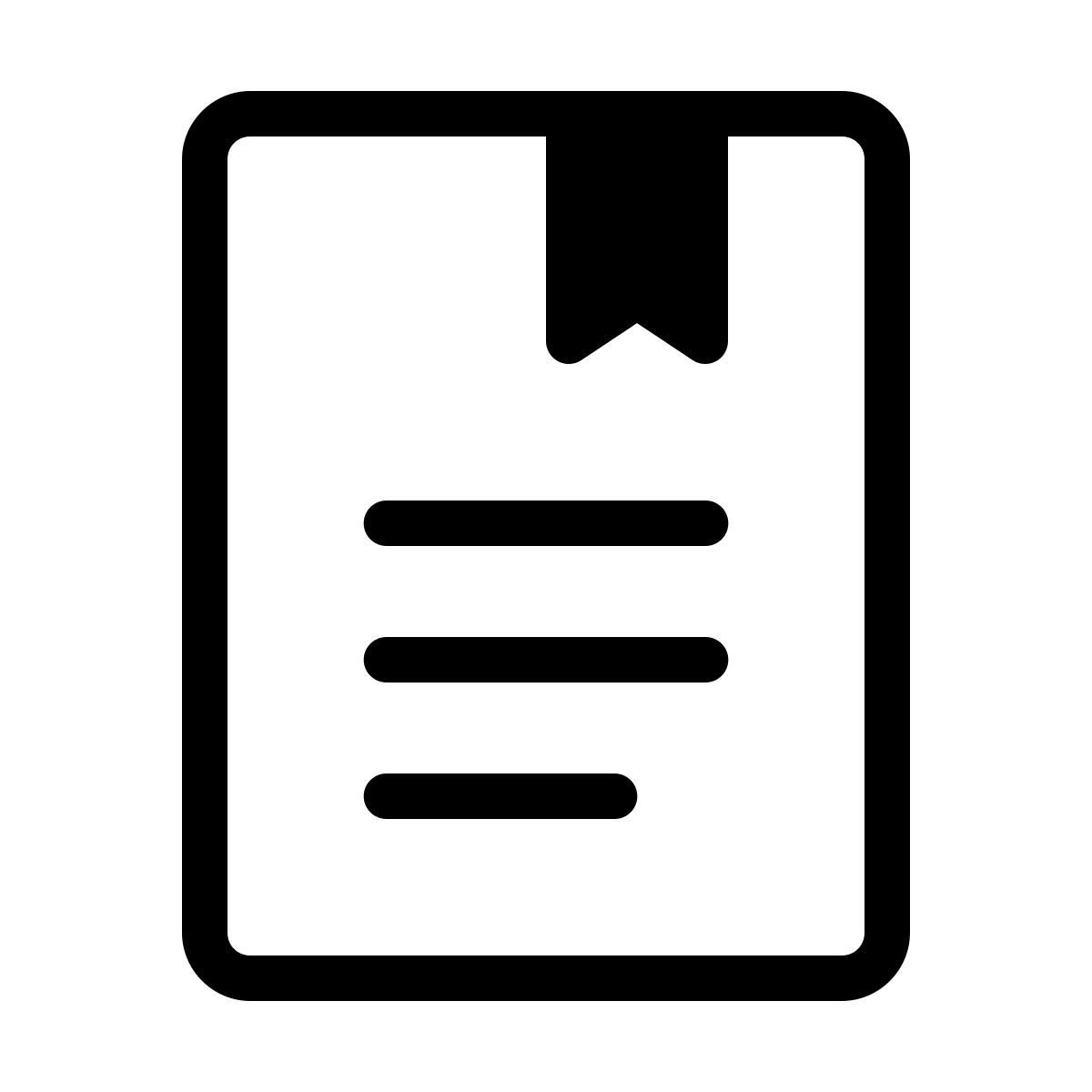 forma thin style документ icon