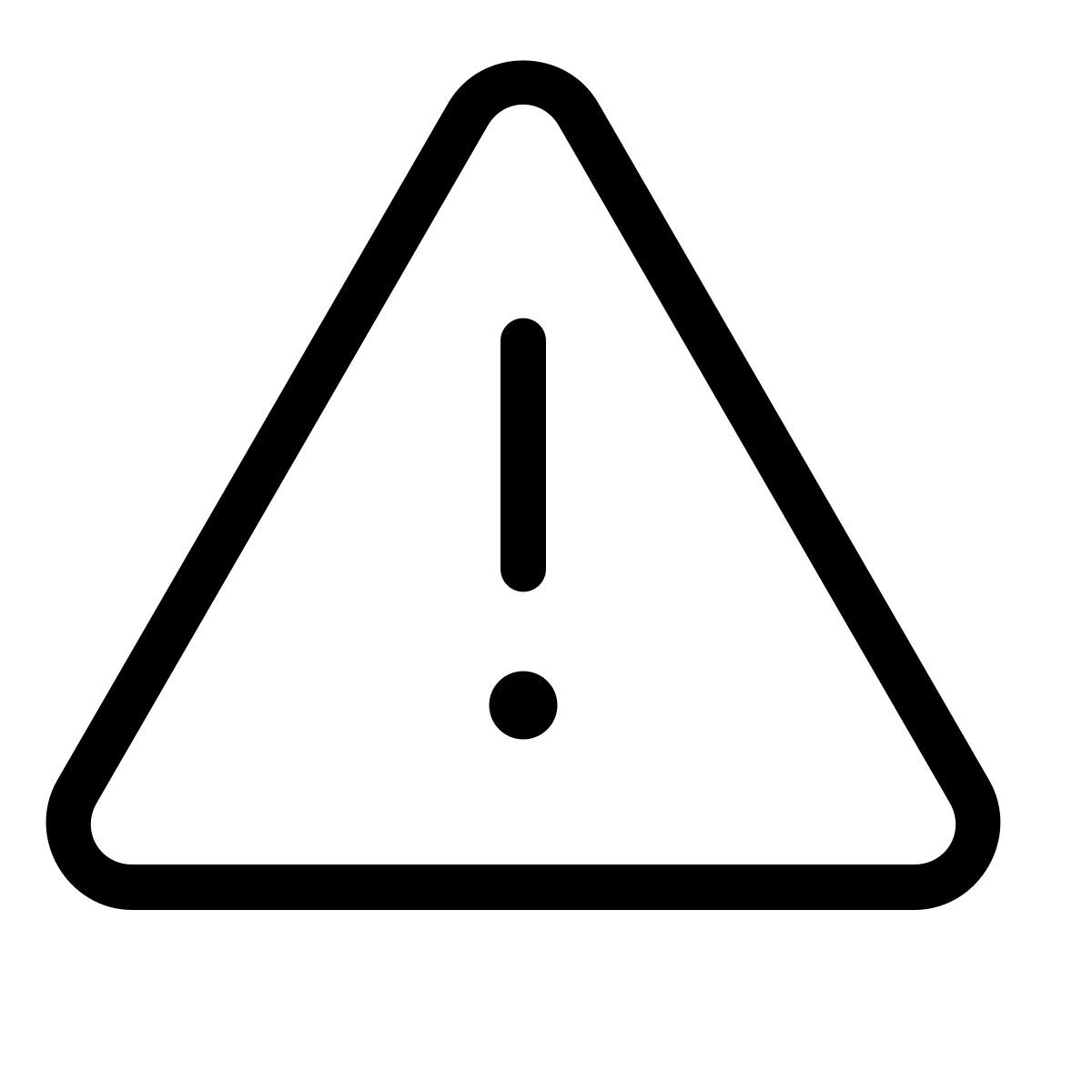 иконка error forma thin стиль