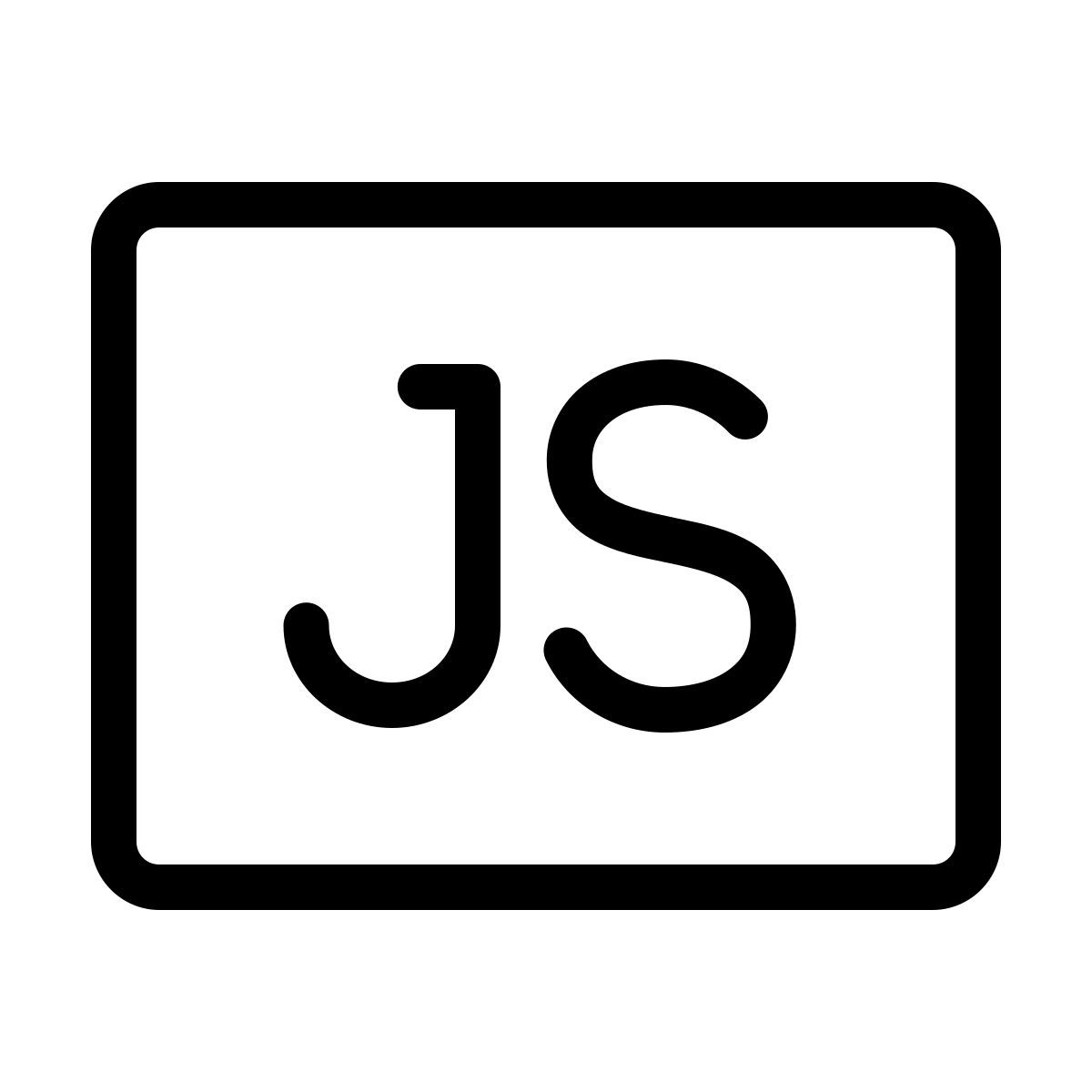 forma thin style javascript icon