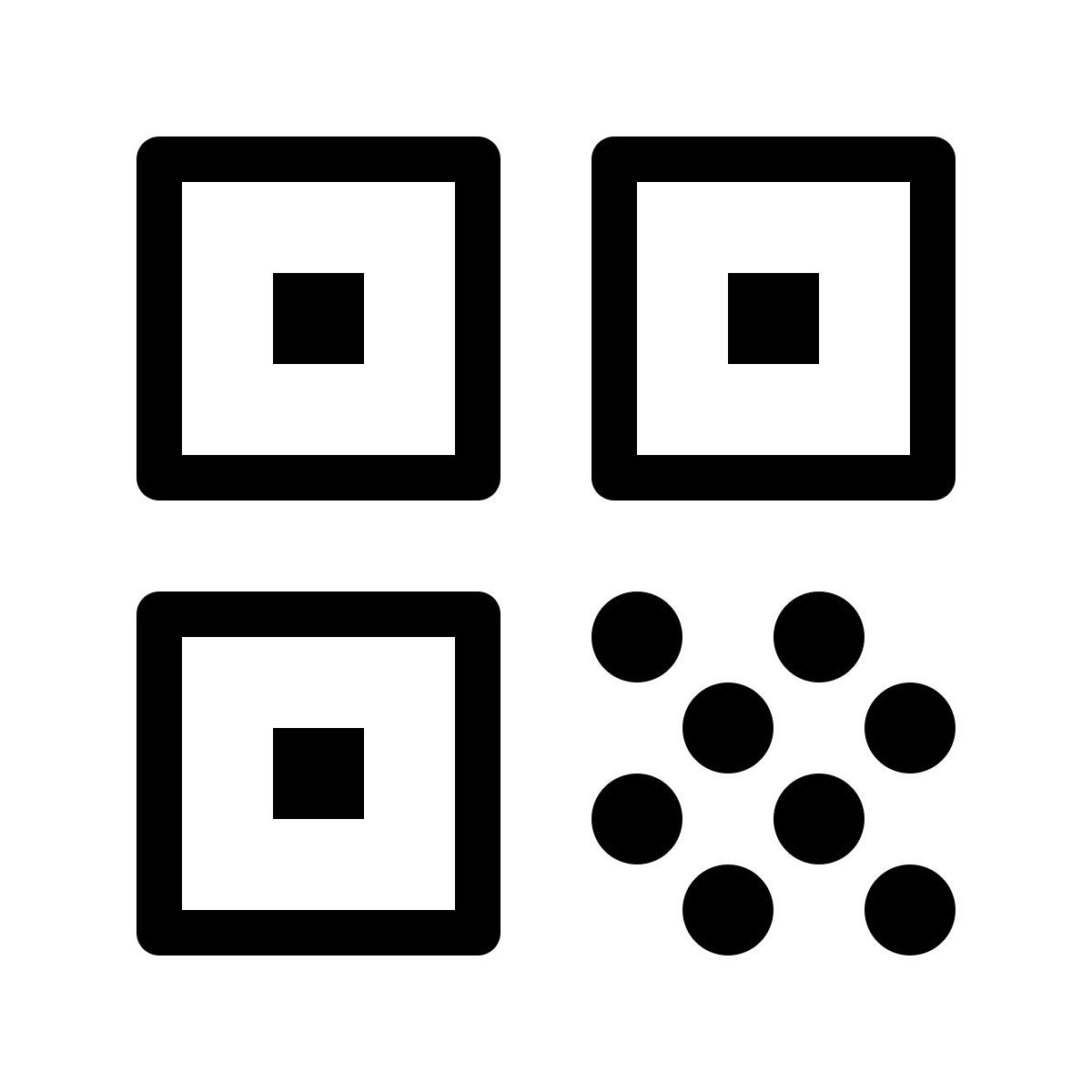 forma thin style qr код icon