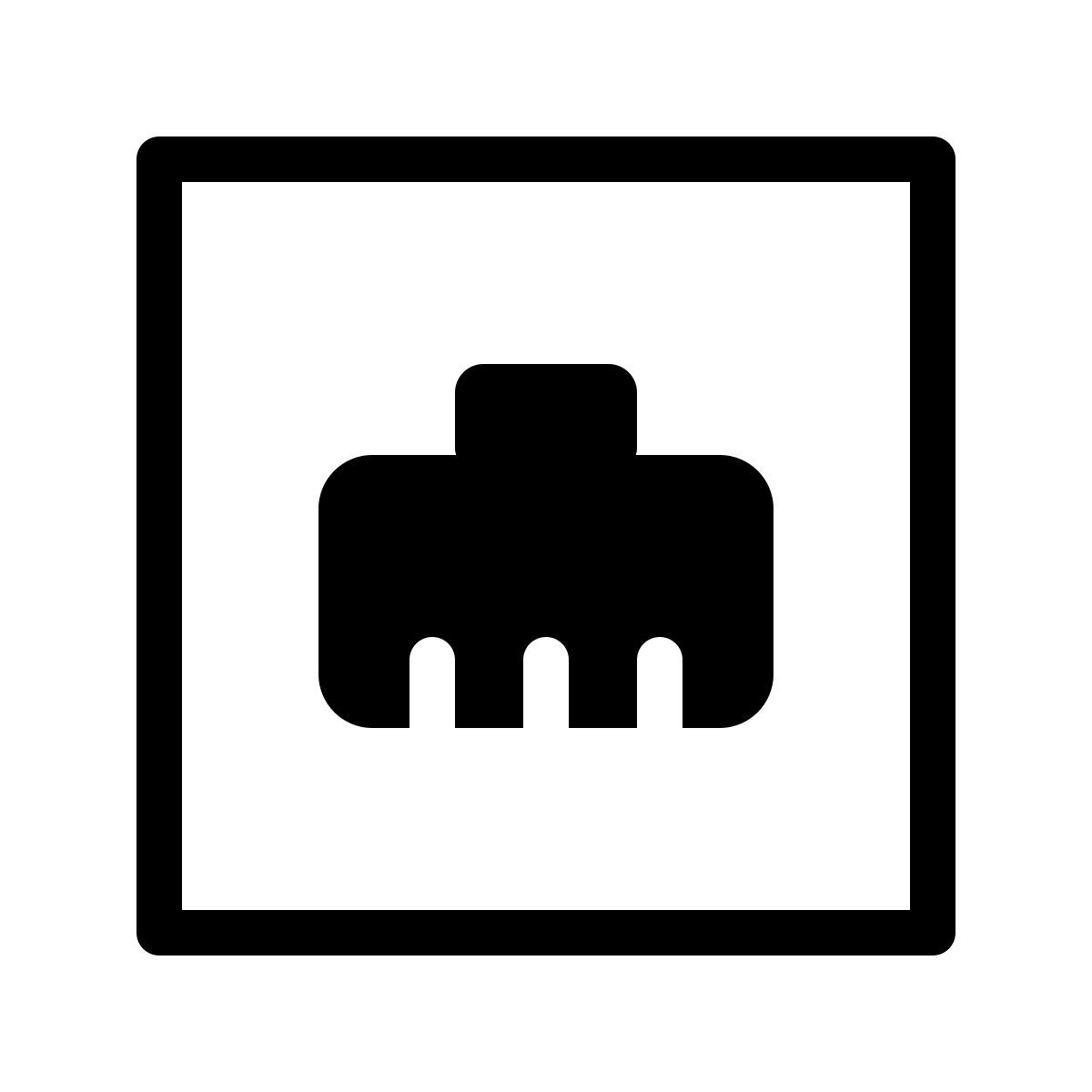 forma thin style проводная сеть icon
