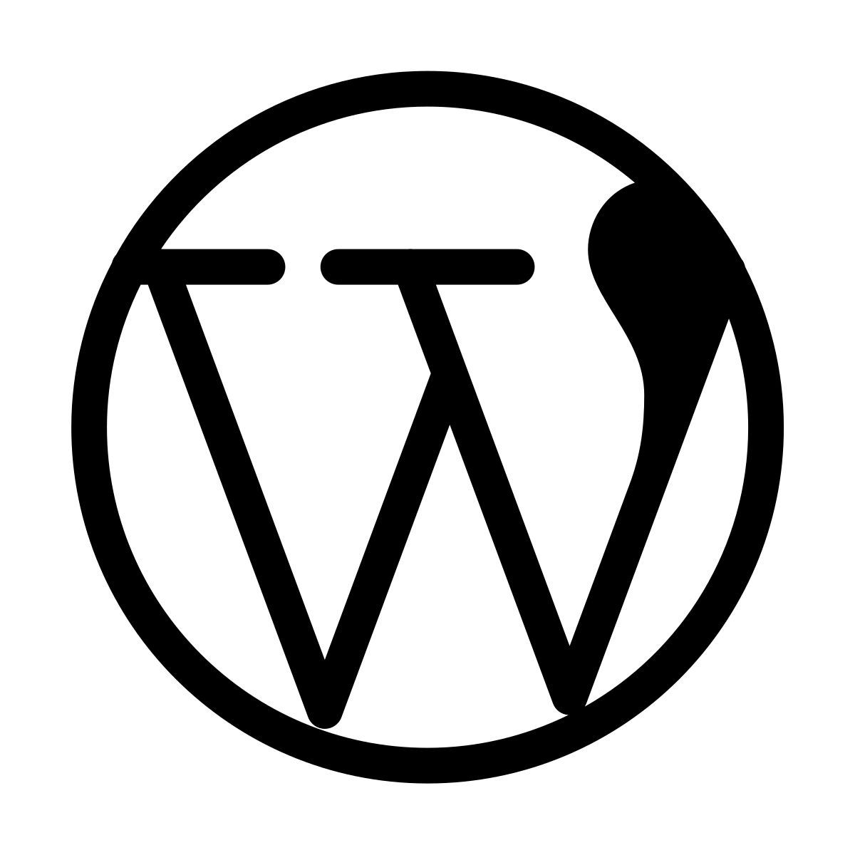 forma thin style wordpress icon